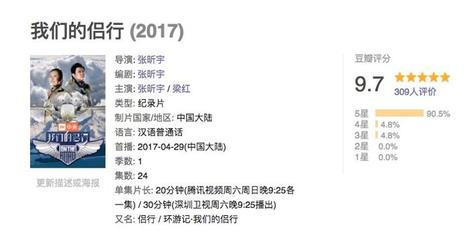 《我們的侶行》豆瓣評分9.7 首站死里逃生